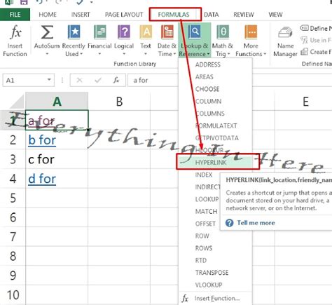 Excel Hyperlink To Cell In Another Sheet