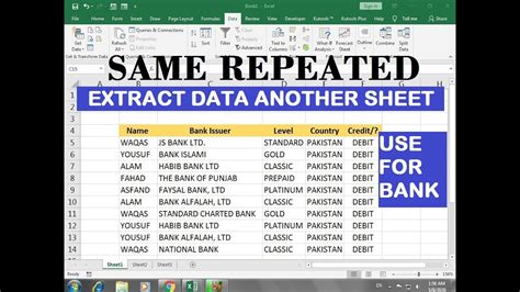 Excel Vlookup Same Value Repeated Extract Another Sheet Youtube